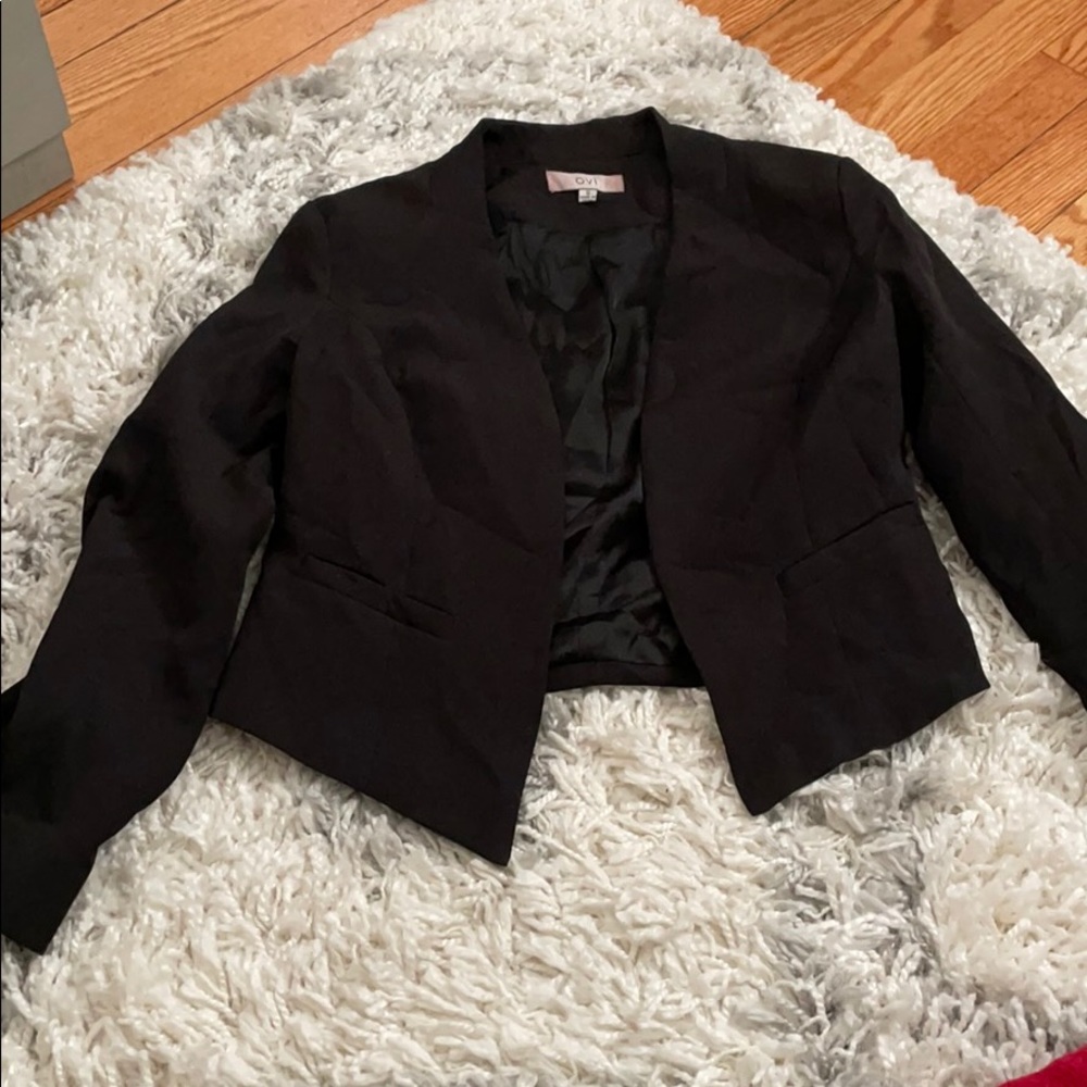 Cropped blazer